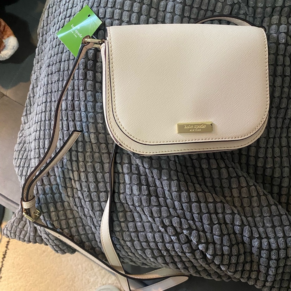 Kate Spade Beige Crossbody Bag